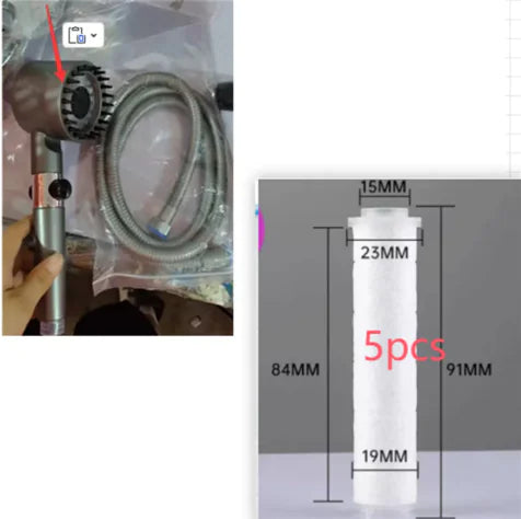 3-Mode High Pressure Showerhead