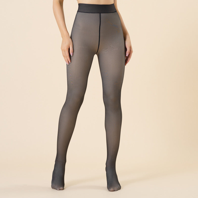 Warmtegevende Lange Broek van Polyester en Spandex - Perfect voor Koude Dagen