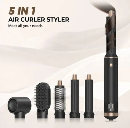 Five-in-One Hair Curler