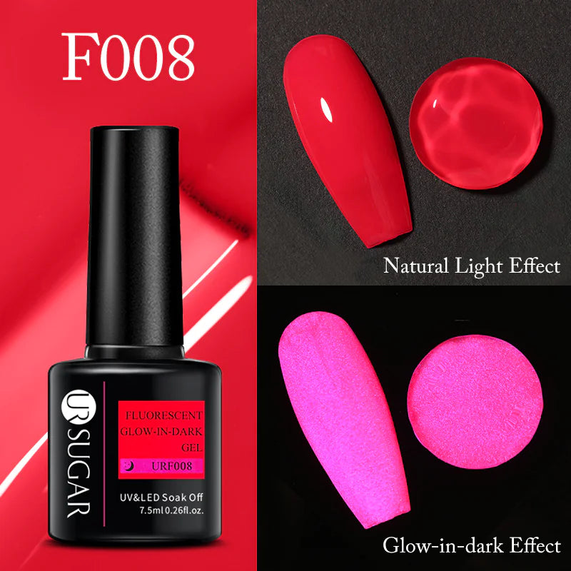 Fluorescent Candy Color Nail Glue