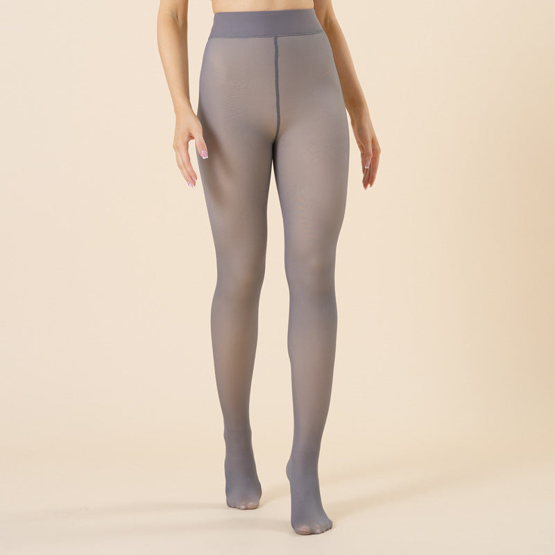 Warmtegevende Lange Broek van Polyester en Spandex - Perfect voor Koude Dagen