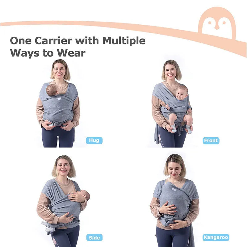 Cotton X-Type Baby Sling Wrap