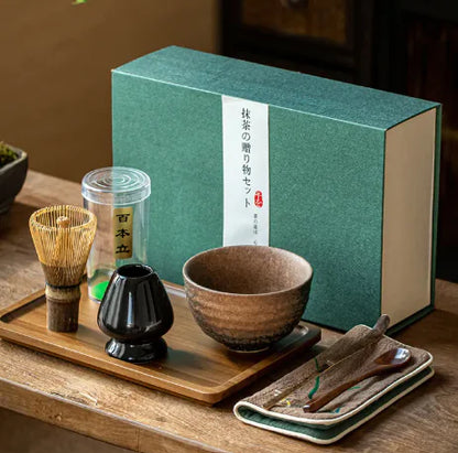 Japanese Matcha Tea Set in Gift Box