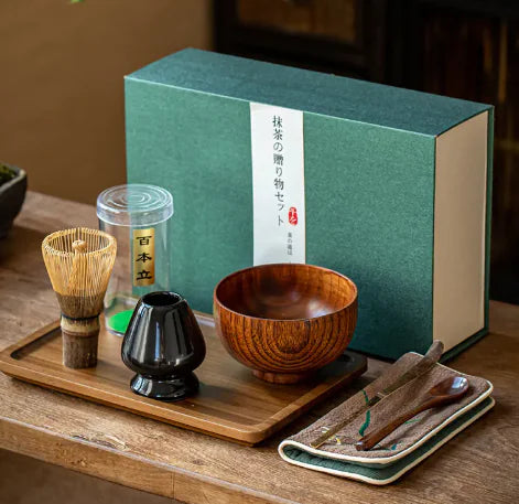 Japanese Matcha Tea Set in Gift Box