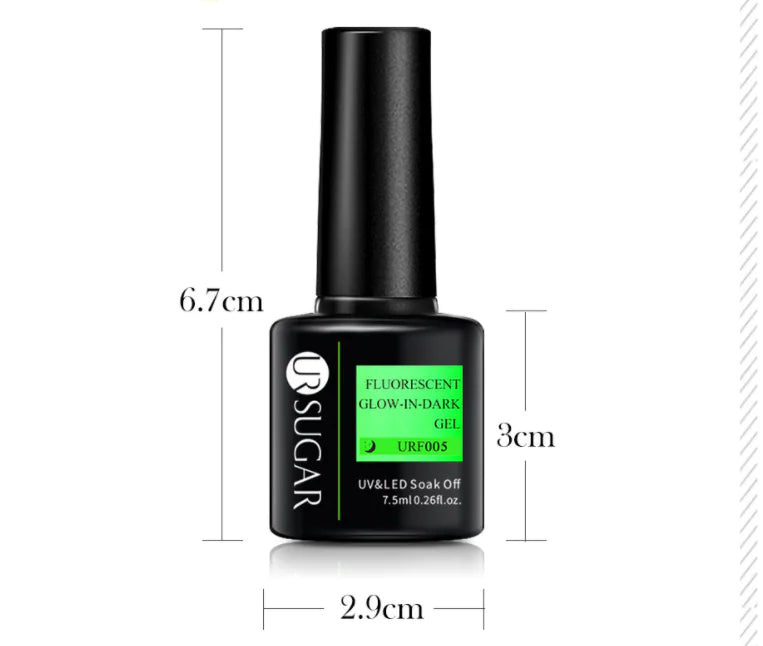 Fluorescent Candy Color Nail Glue