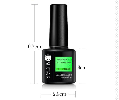 Fluorescent Candy Color Nail Glue