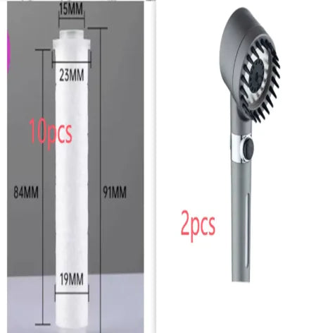 3-Mode High Pressure Showerhead