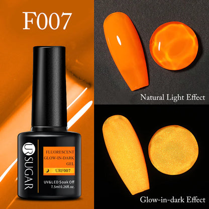 Fluorescent Candy Color Nail Glue