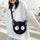 Women's Bag Autumn/Winter New Cute Doll Women's Shoulder Bag Fashionable and Stylish Crossbody Plush Small Round Bag Student Bag