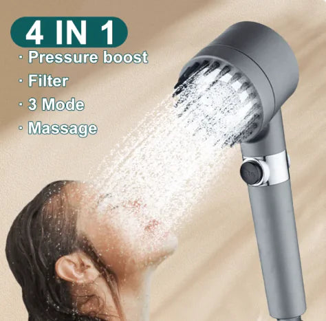 3-Mode High Pressure Showerhead