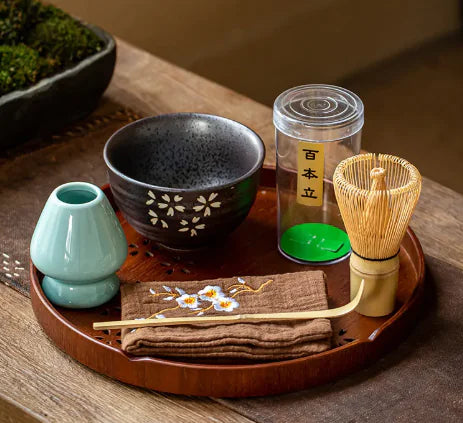 Japanese Matcha Tea Set in Gift Box