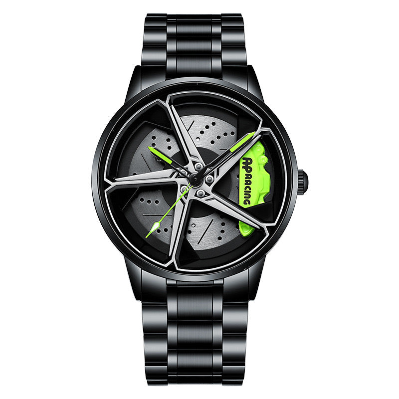 Racing Spinning Wheel Watches