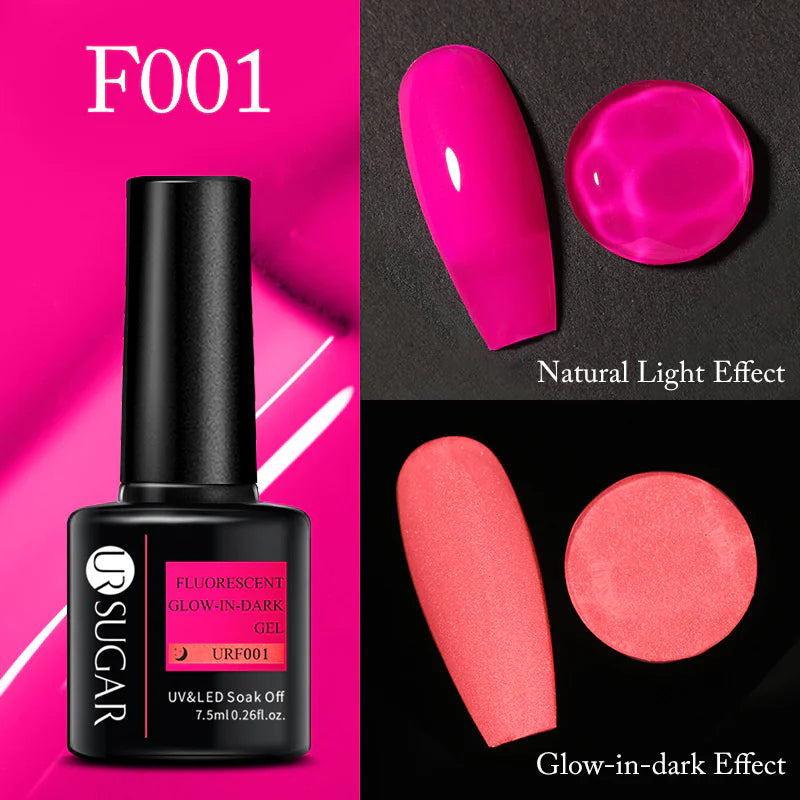 Fluorescent Candy Color Nail Glue