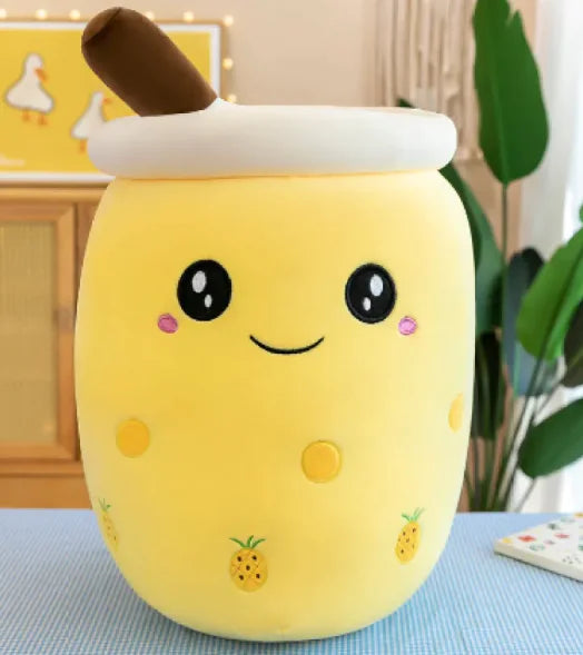 Milky Tea Cup Plush Toy Pillow