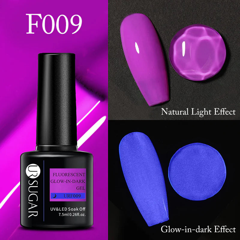 Fluorescent Candy Color Nail Glue