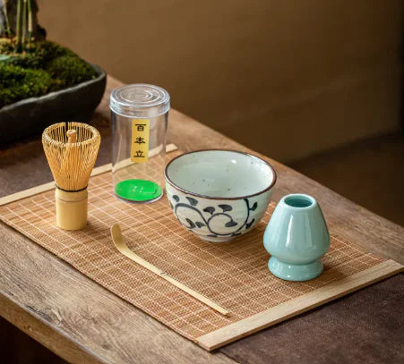 Japanese Matcha Tea Set in Gift Box