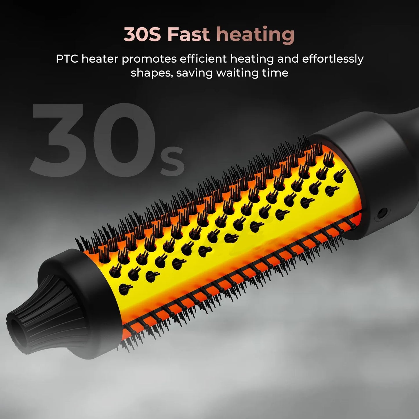 3-in1 Curling Iron Brush