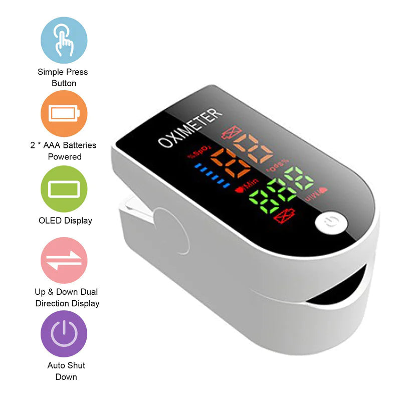 Professional OLED Digital Pulse Oximeter