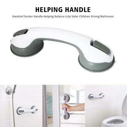 Power Shower Grip Handle Bathroom Suction Grab Bar