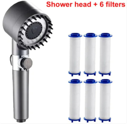 3-Mode High Pressure Showerhead