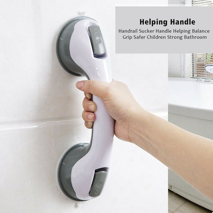 Power Shower Grip Handle Bathroom Suction Grab Bar