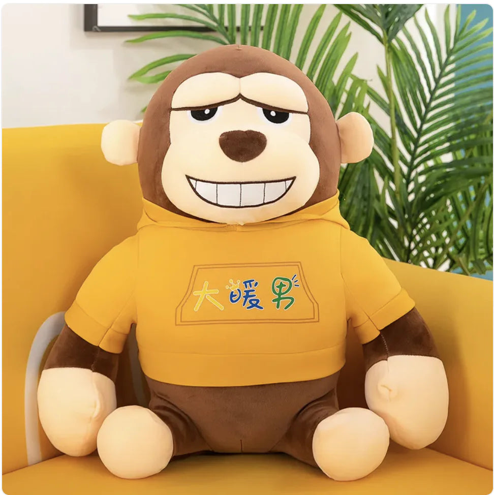 Large Plush Male Orangutan Zoo Doll