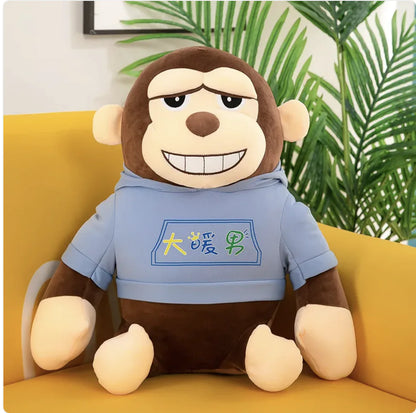 Large Plush Male Orangutan Zoo Doll