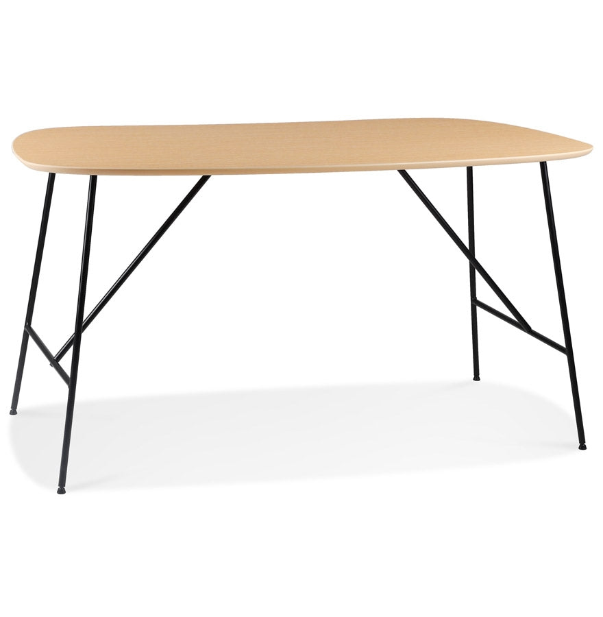 Kleine Tafel/Bureau 'Fiona' Van Natuurkleurig Eikenhout