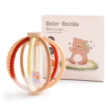 3D Soothing Teether Rattle Ball