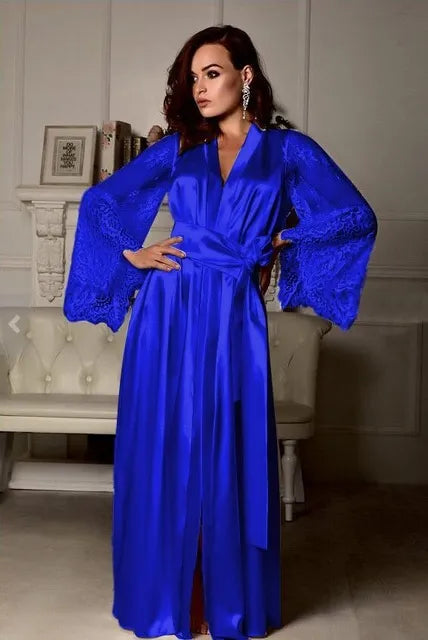 Lace Robe Nightdress