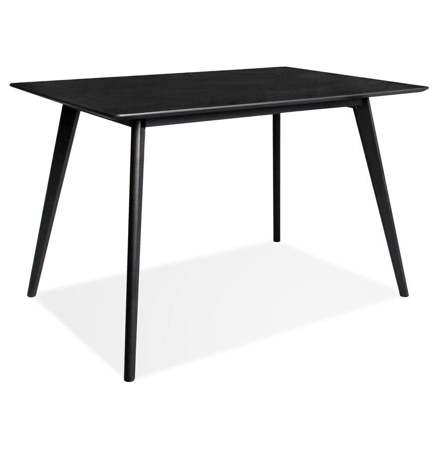 Design Zwarte 'Marius' Tafel / Bureau In Hout - 120X80 Cm