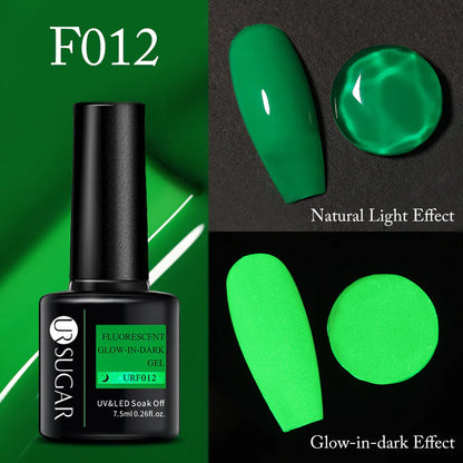 Fluorescent Candy Color Nail Glue