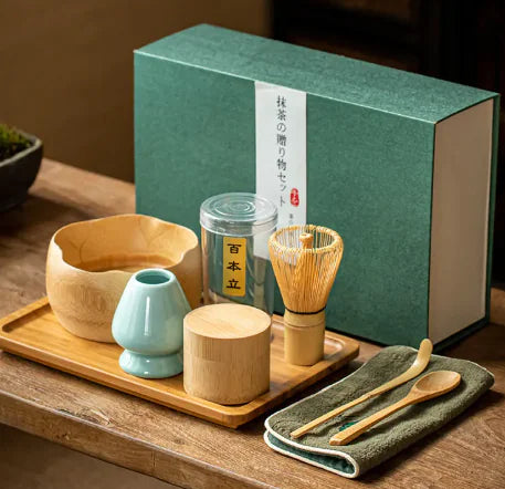 Japanese Matcha Tea Set in Gift Box