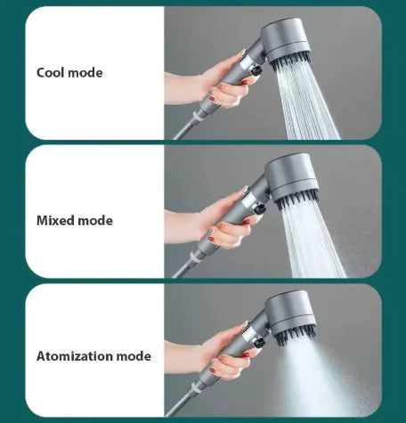 3-Mode High Pressure Showerhead