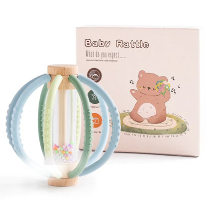 3D Soothing Teether Rattle Ball