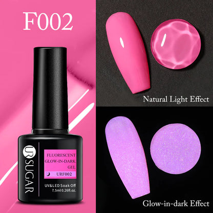 Fluorescent Candy Color Nail Glue